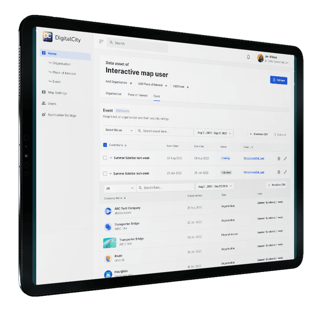 The Interactive Map | MCD Systems