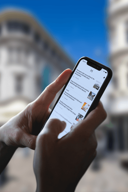 an image showing an app developed for Middlesbrough